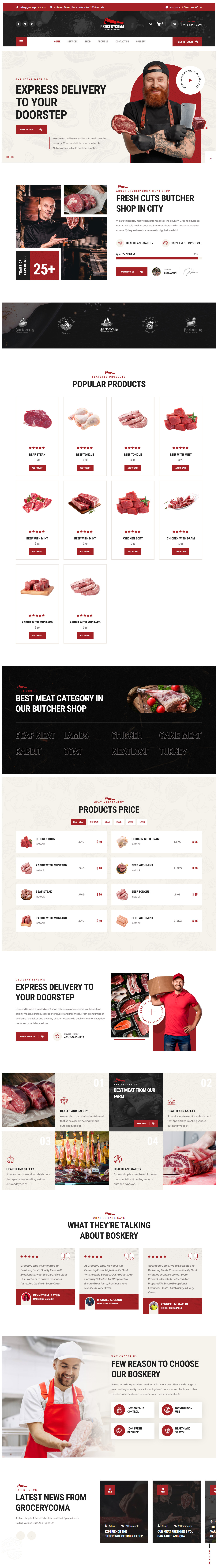 Preview of Grocerycoma homepage