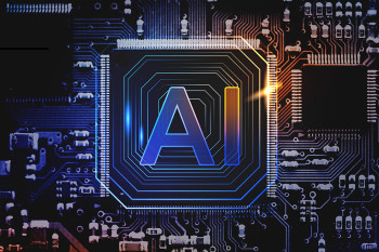 AI microchip illustrating AI-powered business solutions